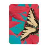 Ein kanadischer Tiger-Frack-Schmetterling Magnet (Vertikal)