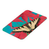 Ein kanadischer Tiger-Frack-Schmetterling Magnet (Linke Seite)
