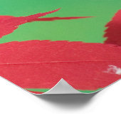 Ein kanadischer Tiger-Frack-Schmetterling Poster (Ecke)