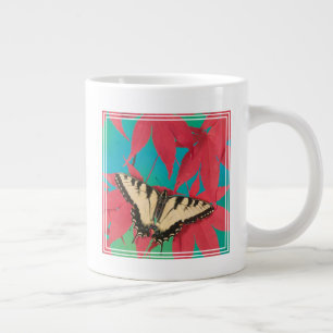 Ein kanadischer Tigerschwalbenschmetterling Jumbo-Tasse