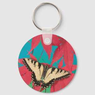 Ein kanadischer Tigerschwalbenschmetterling Schlüsselanhänger