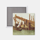Ein Kanal bagatellisieren Magnet (Vorderseite/Rückseite)