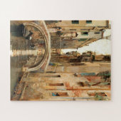 Ein Kanal in Venedig Puzzle (Horizontal)