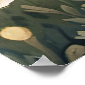 Ein Kaninchen in der Sternennacht Poster (Ecke)