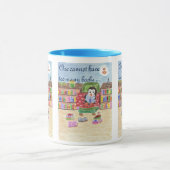 Ein kann zu viele Bücher intelligente Tasse (Zentrum)