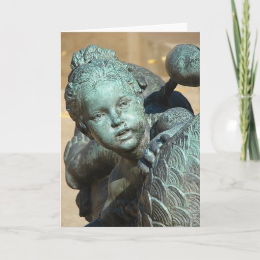 Ein Kansas City Plaza Brunnen Karte (Vorderseite)