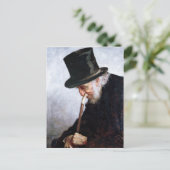 Ein Kapitän im Ruhestand aus Massachusetts, 1879 Postkarte (Stehend Vorderseite)