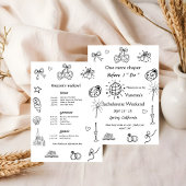 Ein Kapitel vor dem Kapellbuch Bachelorette Einladung