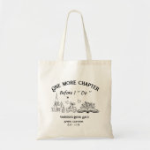 Ein Kapitel vor dem Kapellbuch Bachelorette Tragetasche (Vorne)