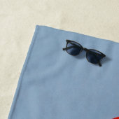 Ein Kardinal Beach Handtuch (Beispiel)