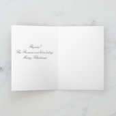 Ein Kardinal Weihnachten (Innenseite)