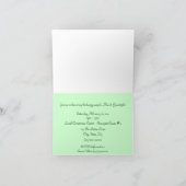 Ein Karneval-Polterabend Einladung (Innenseite)