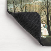 Ein Karnevals-Abend, Henri Rousseau Mousepad (Ecke)