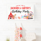 Ein Karnevalskinken Kinder Geburtstag Banner (Insitu)