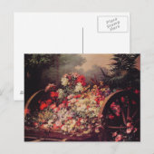 Ein Kart der Blume Postkarte (Vorne/Hinten)