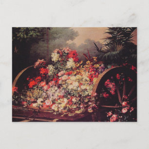 Ein Kart der Blume Postkarte