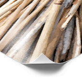 Ein Kart-Rad, Hay, Pumpkin Fotodruck (Ecke)