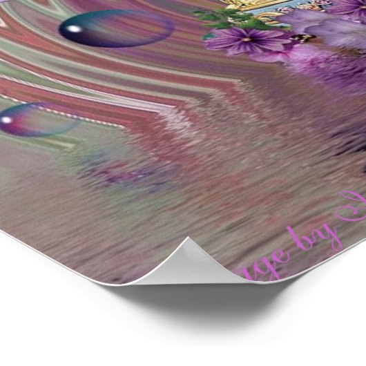 Ein Karussell-Traum Poster (Ecke)