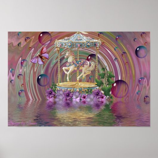 Ein Karussell-Traum Poster (Vorne)