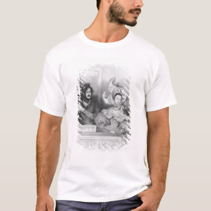Ein Kasten am Theater Italien, graviert von Frey T-Shirt