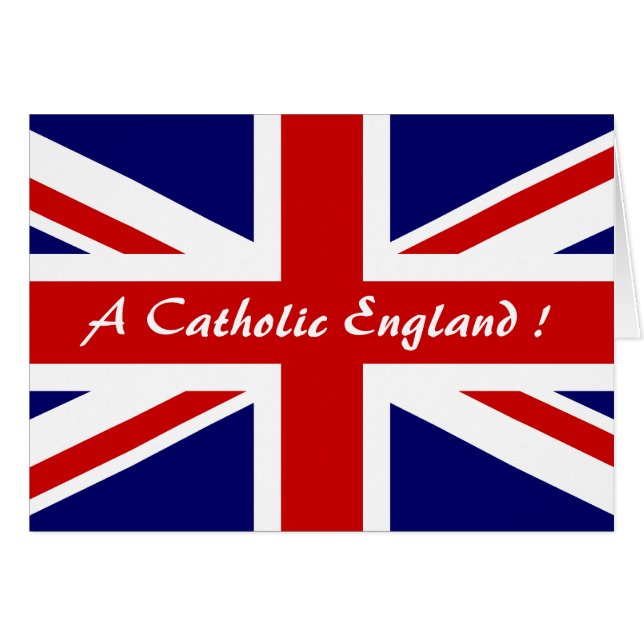 EIN KATHOLISCHES ENGLAND! (Vorderseite (Horizontal))