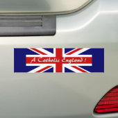 EIN KATHOLISCHES ENGLAND! AUTOAUFKLEBER (Auf Auto)
