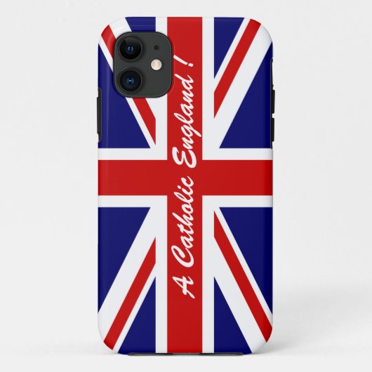 EIN KATHOLISCHES ENGLAND! Case-Mate iPhone HÜLLE (Rückseite)