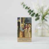 Ein katholisches Hochzeitgebet Gefallen der Heilig Visitenkarte (Stehend Vorderseite)