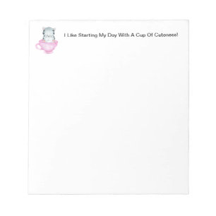 Ein Kätzchen der Weitsicht Notizblock