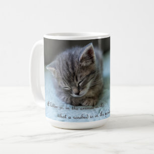 Ein Kätzchen ist eine Rosenbube-Tasse Kaffeetasse