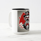 Ein Keith Haring Inspirierte Tasse Design (Vorderseite Links)