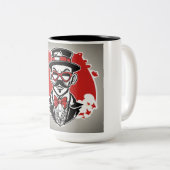 Ein Keith Haring Inspirierte Tasse Design (VorderseiteRechts)