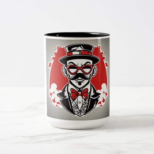 Ein Keith Haring Inspirierte Tasse Design (Mittel)