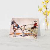 Ein Kentucky Breaking Cart Karte (Gelbe Blume)