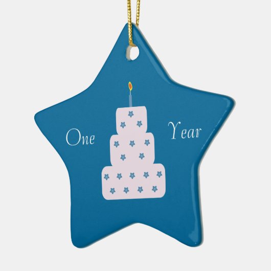 Ein Keramik Ornament (Links)