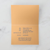 Ein Kind, Gentler Hallowe'en Einladung (Innenseite)