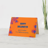 Ein Kind, Gentler Hallowe'en Einladung (Vorderseite)