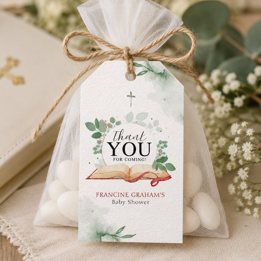 Ein Kind Gottes Baby Shower Geschenkanhänger