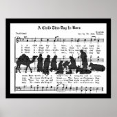 Ein Kind heute ist Geboren Poster (Vorne)