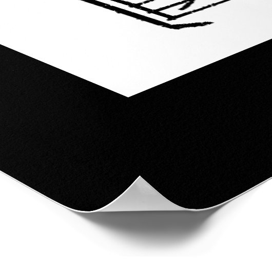 Ein Kind heute ist Geboren Poster (Ecke)