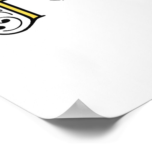 Ein Kind ist geboren Poster (Ecke)