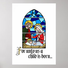 Ein Kind ist geboren Poster