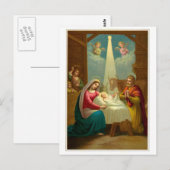 Ein Kind ist Geboren Postkarte (Vorne/Hinten)