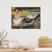 Ein Kind mit Regierung - Edgar Degas - c1870 Poster (Küche)