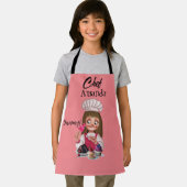 Ein Kind rosa Schürze (Insitu)