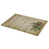 "EIN KIND WIRD HEUTE GEBOREN" Glas Schneidebrett (Ecke)