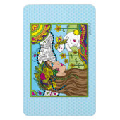 Ein Kind Word_Flexible Magnet 6 Zoll x 4 Zoll (Vertikal)