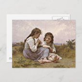 Ein Kindergartenwerk Postkarte (Vorne/Hinten)