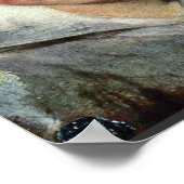 Ein Kinderkopf (Portrait von Clara Serena Rubens) Poster (Ecke)