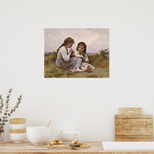 Ein Kinderspiel, ein Kunstwerk, Poster (Küche)